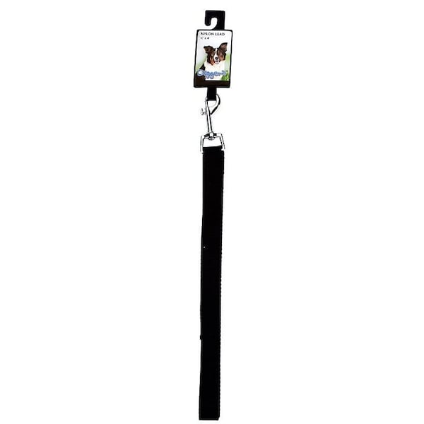 Boss Pet Digger's Lead, 48 in L, 5/8 in W, Nylon Line, Black 2930003 - main
