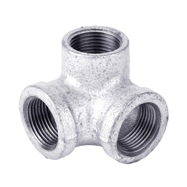 B & K 3/4 in. FIP each X 3/4 in. D FIP 3/4 in. D FIP Galvanized Malleable Iron Side Out Elb 311SOE-34 - main