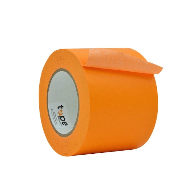 Wod Tape FPTC6 Printable Flatback Tape 12 in. x 60 yds. Racing Orange, 4PK WOD FPTC6-12000-4-60-ORA - main