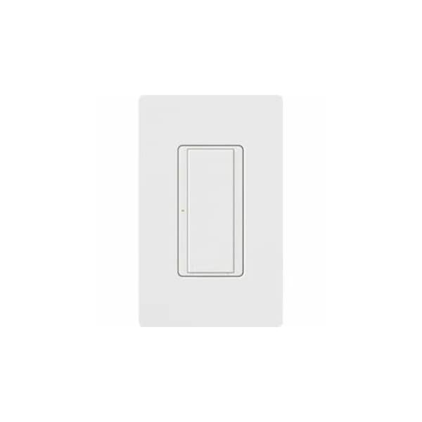 Lutron Wall Switch, 1-Pole, On/Off, White MA-AS-WH - main