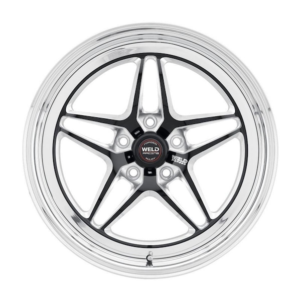 Weld Racing 20 x 9 in. High Pad Aluminum Wheel, Clear WEL81HB0090C58A - main