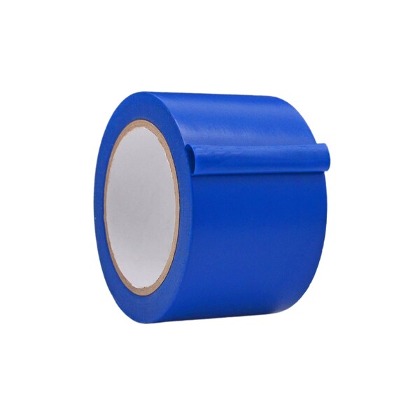 Wod Tape PVC, Dark Blue, 4 inch (96mm) W., 5 mil Thickness, 12 PK WOD VTC605-04000-12-60-DBL - main