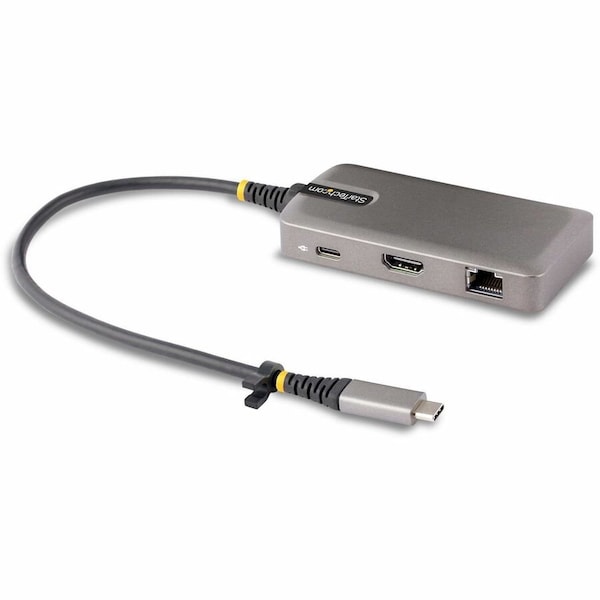 Startech.Com USB-C MULTIPORT ADAPTER - 4K 60HZ HDMI - HDR - 2-PORT 5GBPS USB 3.0 HUB - 100W POWER 103B-USBC-MULTIPORT - main