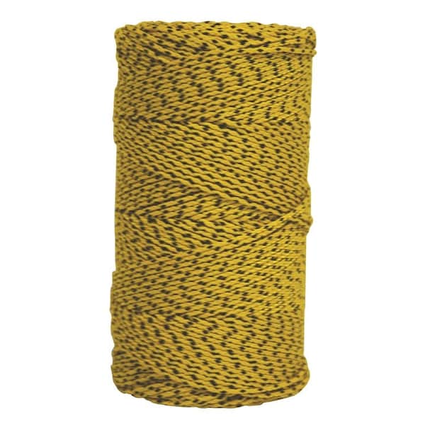 Kraft Tool Kraft Tool Super Tough Bonded Braided Nylon Line Yellow and Black - 685' RO685 - main