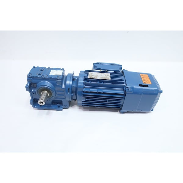 Sew Eurodrive GEARMOTOR 54RPM 1HP 230/460V-AC 3PH S47 DRN80M4/BE05HR - main