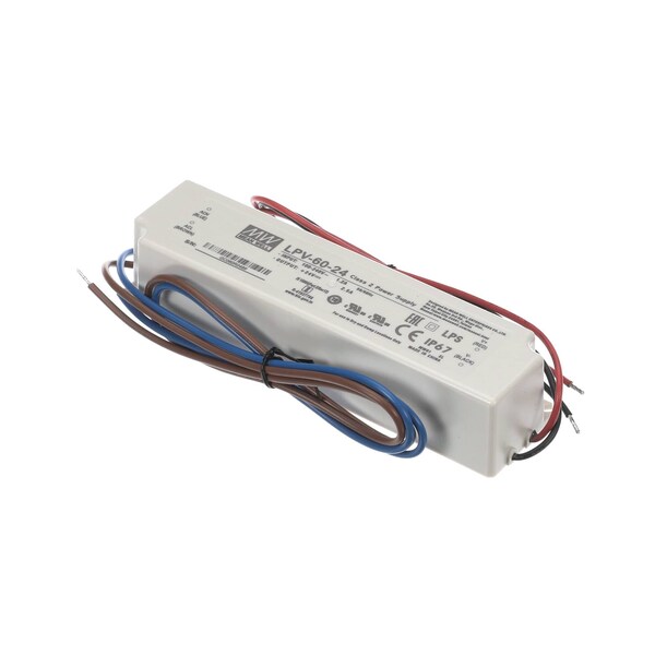 Traulsen Power Supply, 100-240V, 1.2-2.5A, 50/60Hz, LPV-60-24 337-60470-03 - main