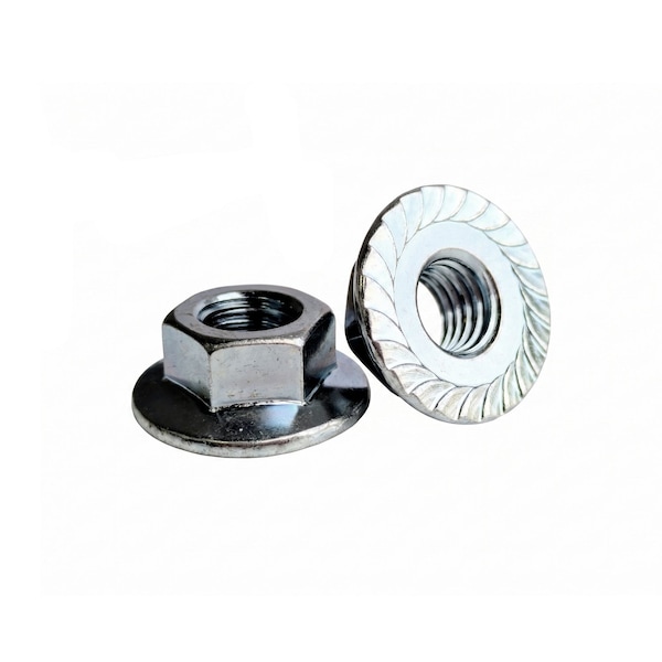 Zdb Industrial 3/8-16 Large Flange Nut, Zinc Cr3 10003023 - main