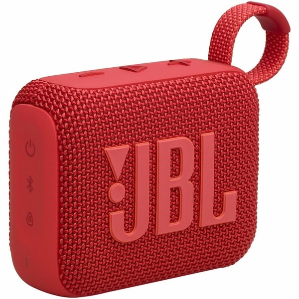 Jbl Portable Speaker with Bluetooth, built-in battery, waterproof and dustproof feature JBLGO4REDAM - main