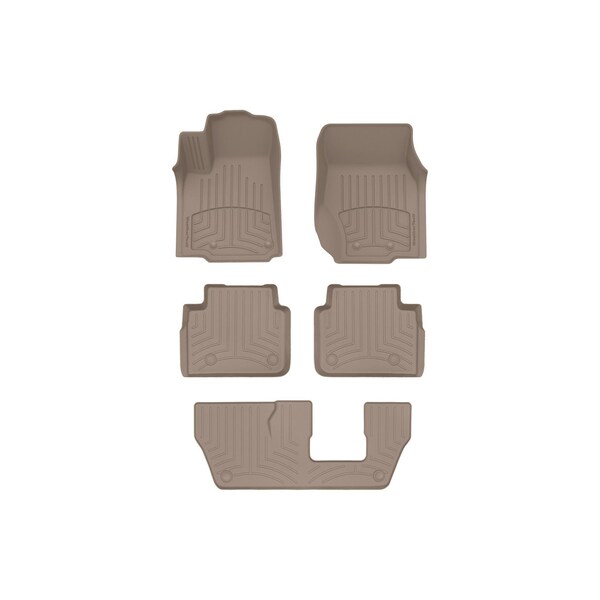 Weathertech Tan, Front and Rear and Rear FloorLiner HP 451696-1-2-4IM - main