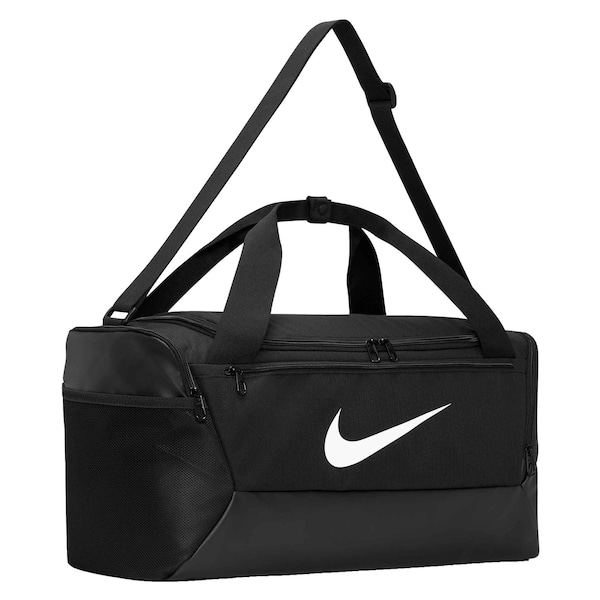 Nike Brasilia Training Duffel Bag - Black/Black/White 111098 - main