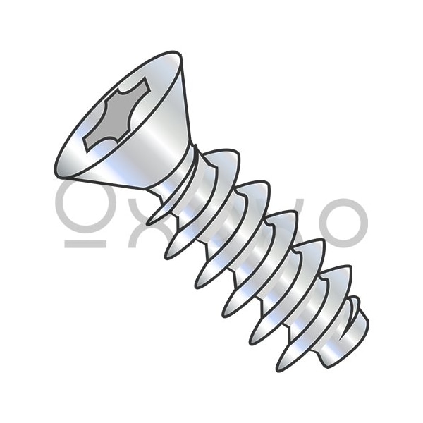 Oxoxo M3-1.34X8 Metric Phillips Flat Head PT Ejot Alternative 30 Degree Fully Threaded Zinc Bake, 5000PK 533176 - main