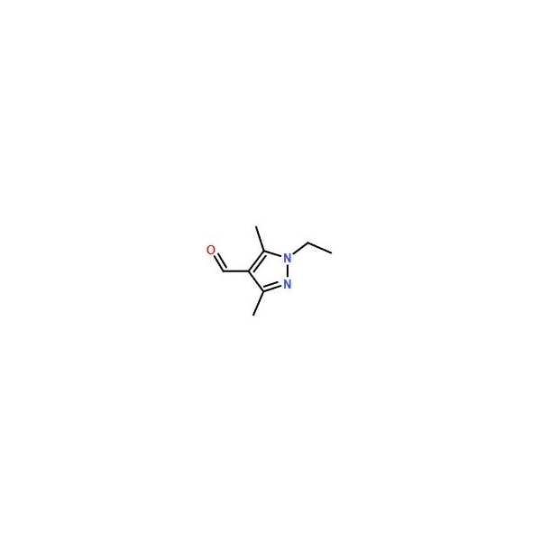 Ak Scientific 1-Ethyl-3, 5-dimethyl-1H-pyrazole-4-carbaldehyde (5g), CAS 701911-46-8 Y5524-5g - main