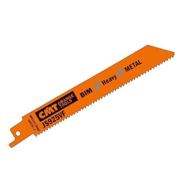 Cmt RECIPROCATING SAW BLADES for /METAL (BIM) 6inx 10-14TPI (5-PCS.) JS925VF-5 - main