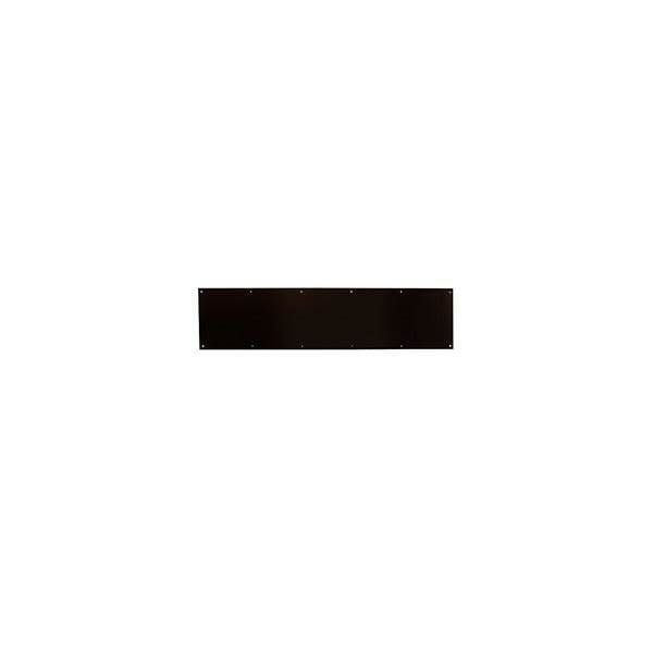 Schlage Residential Aluminum Carded 8in x 34in Kick Plate Aged Bronze Finish SC8400PA716834 - main