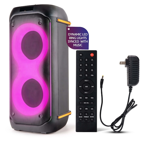Pyle Compact Bluetooth PA Party Speaker System PPHP26BL - main