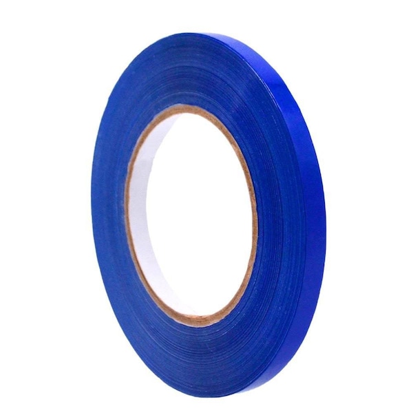 Wod Tape BSTC24PVC UPVC Bag Sealing Tape For Produce Packaging Dark Blur: 3/8 in. x 180 yds, 96PK WOD BSTC24PVC-00375-96-180-DBL - main