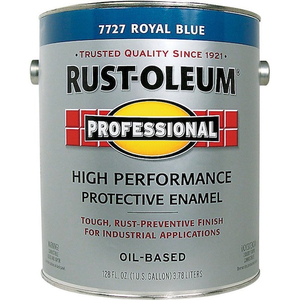 Rust-Oleum Professional High Performance Indoor and Outdoor Gloss Royal Blue Protective Paint 1 gal 215964-2 - main