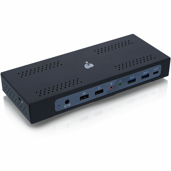 Iogear Dock Pro Duo USB-C Dock, KVM, TAA Compliant, PC, Mac, TAA Compliant GUD3CDHTAA - main