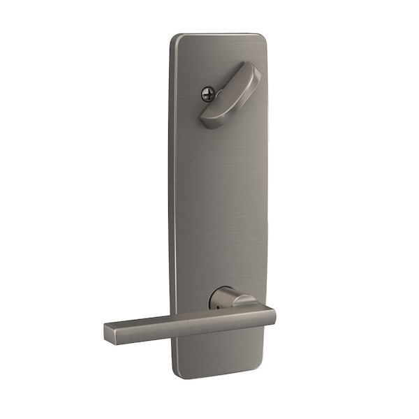 Schlage Residential Schlage Custom Latitude Lever with Greene Escutcheon Interior Active Trim with 16680 Latch and FCT59LAT619GEE - main