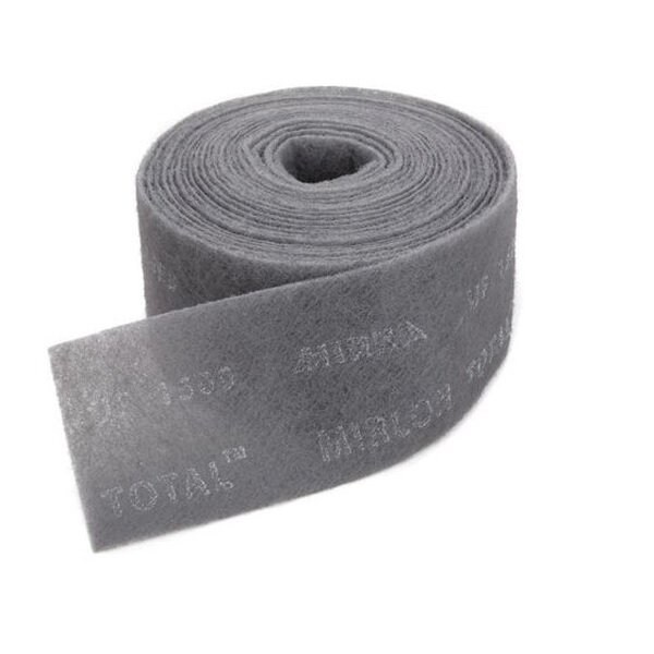 Mirka Abrasives Mirlon Total 18 Series Non-Woven Scuff Roll, 4-1/2 in W x 33 ft L, 1500 Grit 18-573-943 - main