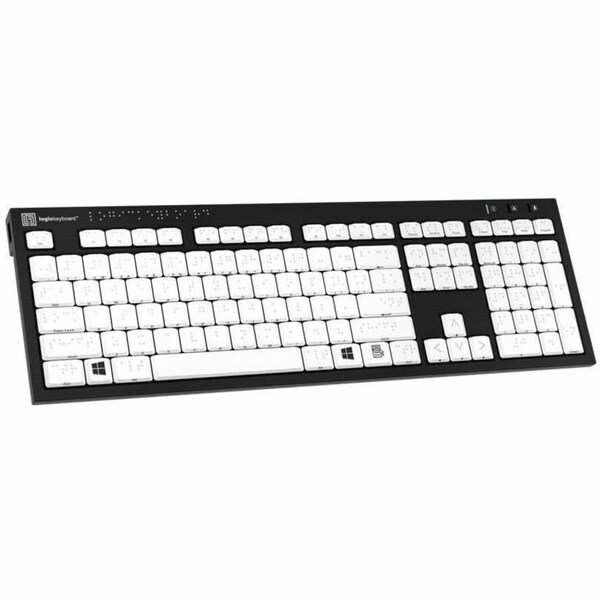 Logickeyboards BRAILLE KEYBOARD NERO PC US LKB-BRAILLE-BJPU-US - main