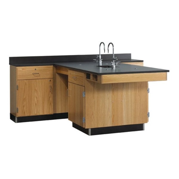 Diversified Spaces Perimeter Workstation, 90" W, 36" Height, 500 lb. 2826K - main