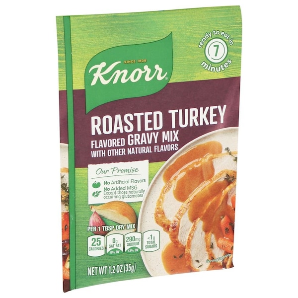 Knorr Retail Knorr Roasted Turkey Gravy Mix, 1.2 Ounce, 24PK 48001703346 - main