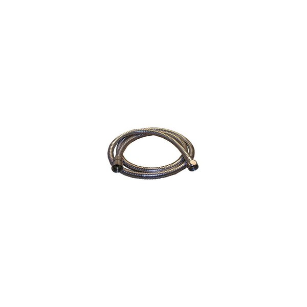 Larsen Supply Co. 59-Inch Chrome Plated Stainless Steel Shower Hose 45139 - main