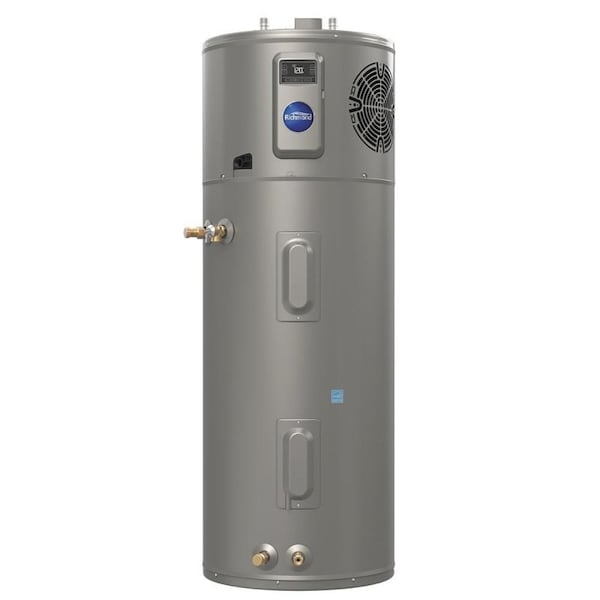 Richmond Encore Series Hybrid Water Heater, 21 A, 240 V, 5000 W, 50 gal Tank, 4200 Btu/hr BTU 10E50-HP5U30 - main