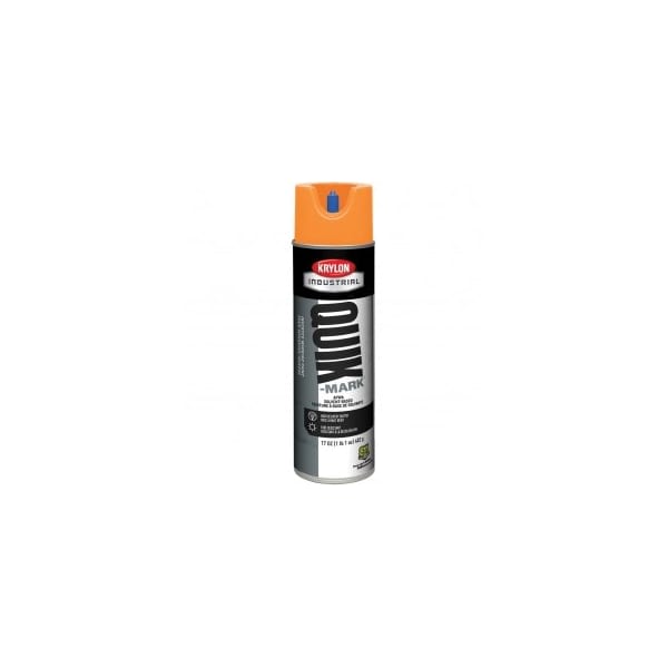 Krylon Industrial Quik-Mark SB Inverted Marking Paint APWA Bright Orange A03731007 - main