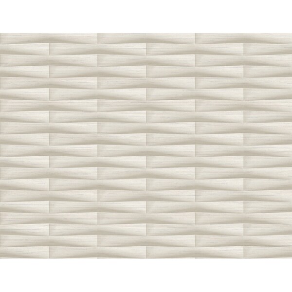 A-Street Prints Gator Beige Geometric Stripe Wallpaper 2988-70013 - main