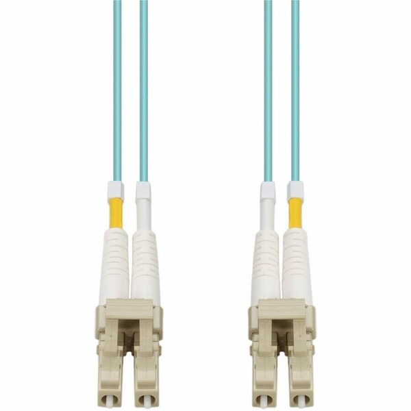 Add-On This Is A 15M Lc (Male) To Lc (Male) Aqua Duplex Riser-Rated Fiber ADD-LC-LC-15M5OM3 - main