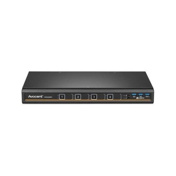 Vertiv Avocent Commercial MultiViewer KVM Switch | 4 port | Dual AC Power SVMV240DPH-400 - main
