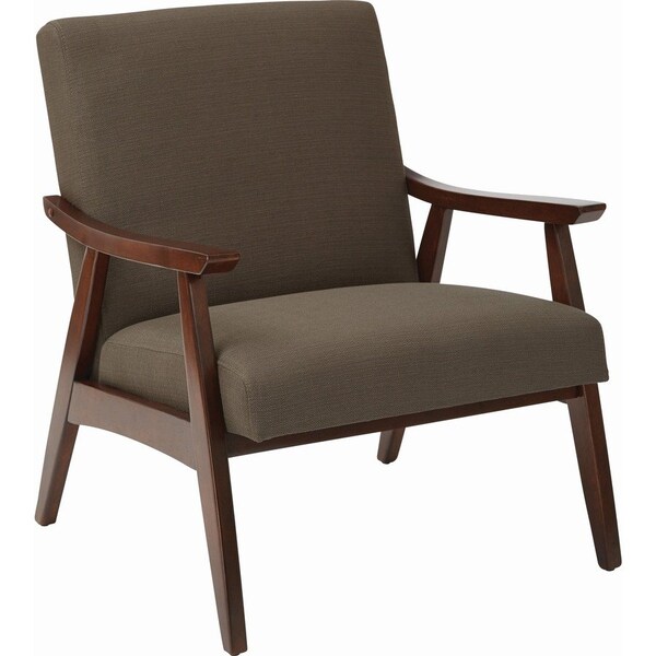 Ave 6 Collection: Davis Arm Chair, Wood Back, 26-1/2 in W 28-1/2" L 32-1/4" H, Fixed Arms, Fabric Seat DVS51-K12 - main