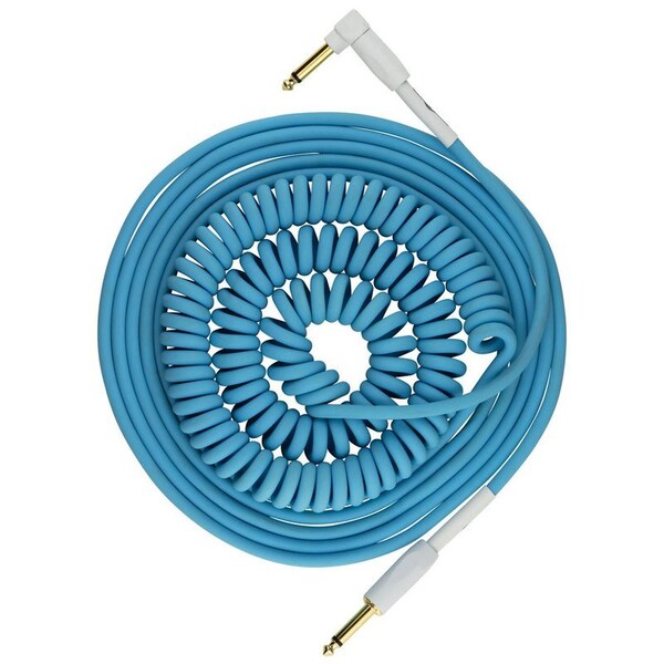 Pig Hog ''Half Coil'' Instrument Cable, 30 -Feet, Daphne Blue PHCC30DB - main