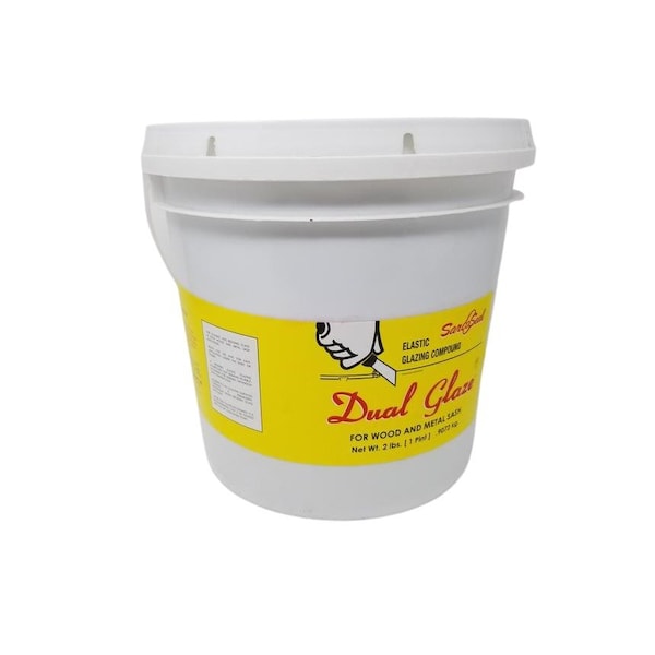 Sarco Putty Dual Glaze Window Glazing Putty - Two Gallon. Top Rated Window Restoration Putty. Designed for Exte SPDG2G - main