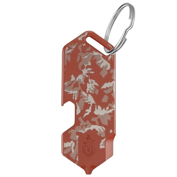 Gerber Shard DT Series Keychain Mini Multi-Tool, 3-Function, Stainless Steel, Burnt Orange Camo 1075358 - main
