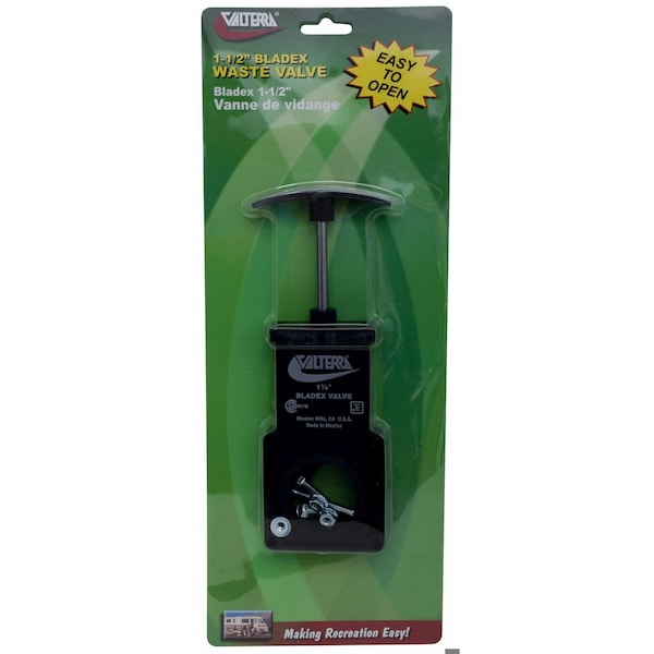 Valterra BLADEX WASTE VALVE BODY, 1-1/2IN, CARDED T1001VP - main