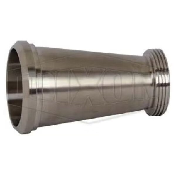 Dixon Concentric Reducer, 3 x 2 in, Plain Beveled Seat x Thread Beveled Seat, 304 SS, Domestic B3115F-G300200 - main