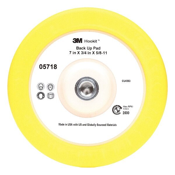 3M Hook-and-Loop Disc backup Pad, 7D 05718 - main