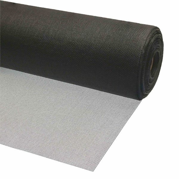 Prime-Line Screen Mesh Roll Standard Duty 48 in. x 100 ft., Charcoal (1 Roll) P 88345 - main