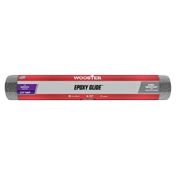 Wooster Wooster Brush Company R232 18 in. Epoxy Glide; 0.25 in. Nap Roller Cover 71497154439 - main