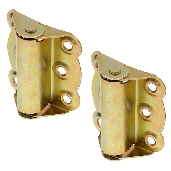 Prime-Line Storm and Screen Door Self Closing Hinge Set 2-3/4 in. with Screws, Brass Plated K 55516 - main