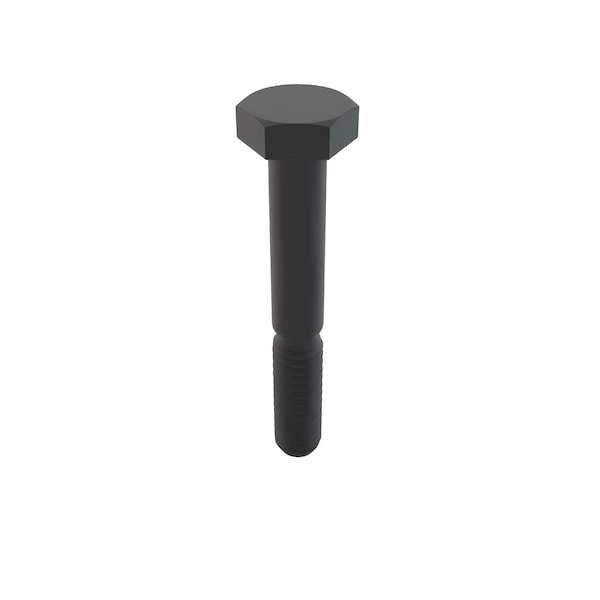 Zoro Select Not Graded, 1/4"-20 Hex Head Cap Screw, Black Oxide Stainless Steel, 1-3/4 in L, 100 PK 31-BLH-25C-175 - main