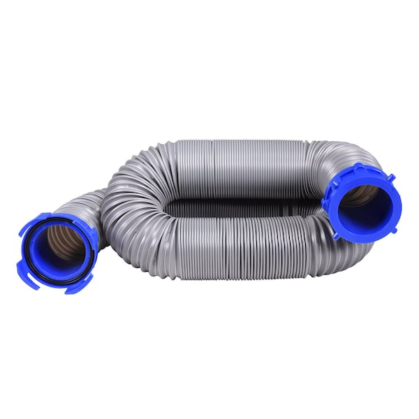 Duraflex 22195; 15-Foot RV Sewer Hose w/ Steel Reinforcement; Twist-Lock Fittings; Polypropylene 22195 - main