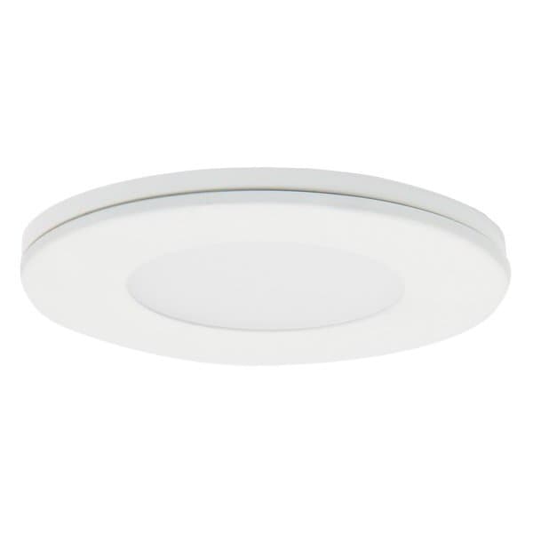 Elco Lighting Sedum Mini Super Slim Round Undercabinet LED Puck Lights, 170lm, 3000K, Black E366B - main