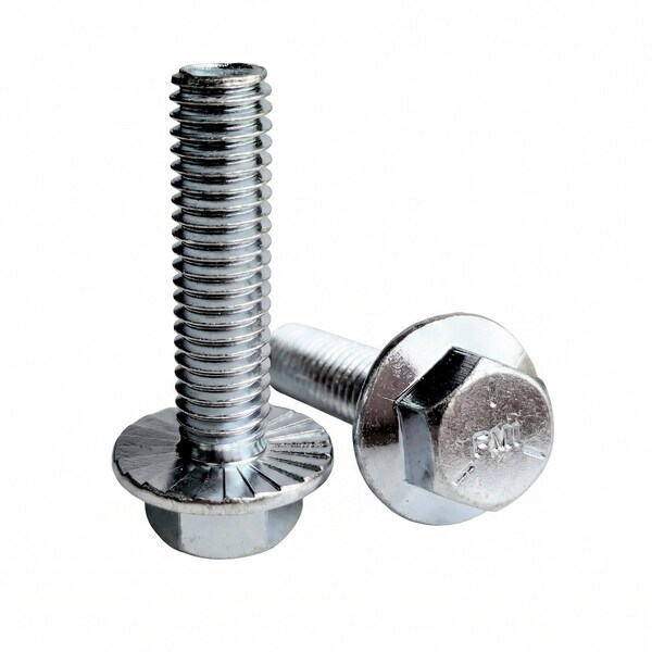 Zdb Industrial 1/4-20 x 1/2in Grade 5 Large Hex Flange Bolt, Zinc Cr3 10002943 - main