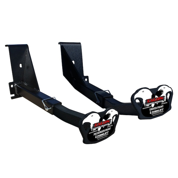Torklift TIE DOWNS Frame Mount No Drilling Required Powder Coated Black Aluminum Set Of 2 F3008A - main