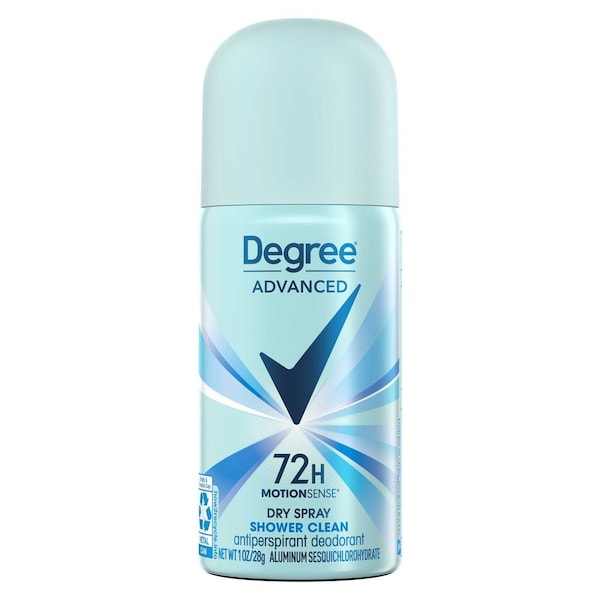 Degree Shower Clean Travel-Size Advanced Protection Antiperspirant Deodorant Dry Spray for Women 1oz, 24PK 69998488 - main