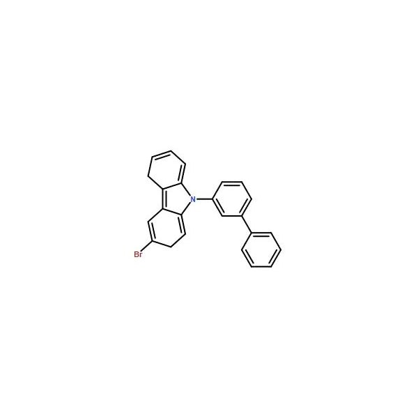 Ak Scientific 9-(3-Biphenylyl)-3-bromo-9H-carbazole (5g), CAS 1428551-28-3 9589AL-5g - main